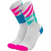 Incylence Elements Sokken Wit/Blauw/Roze || Maat: 35-38