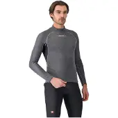 Castelli Flanders 2 Lange Mouw Ondershirt Grijs Zwart, Maat XL