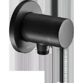 Keuco IXMO - 1-hendel mengkraan met slangaansluiting inbouw, mat zwart 59552370201