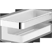 Keuco Collection Moll - Planchet, lengte 24 cm, wit/chroom 12758010000