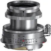 Thypoch Eureka 50mm F2 M Mount-brass Version - Silver