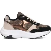 Develab suèdelook sneakers - bruin - maat 29 | Sneaker van