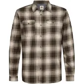 Petrol Industries Overhemd sand / chocoladebruin / taupe