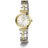 GUESS Analoog horloge 'Array' goud / zilver