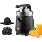 Ufesa Vitality, elektrische citruspers, 120W, met continue uitloop, wit