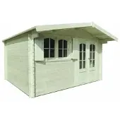 Solid Superia Tignes Tuinhuis - Vuren - Geïmpregneerd - 400,8x372,3x252,6cm