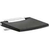 Keuco Plan - Douchezitting, opklapbaar, zwart/chroom 14983010037