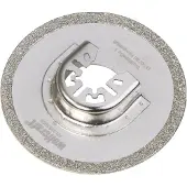 Wolfcraft Zaagblad | Diamant bestrooid | Ø80mm | 1 stuk - 3955000