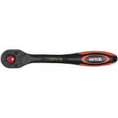 YATO Biegeknarre, zwarte kleur, 1/2 inch, 72 tanden