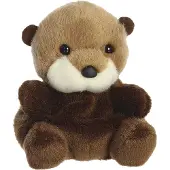 PALM PALS Aurora Serie - Wydra Knuffel - 12 cm - Bruin - Zacht