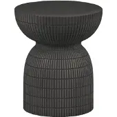Woood Samson Bijzettafel - Fiber Clay - Coffee - 44x37x37