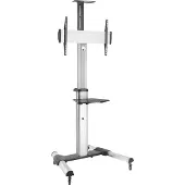 InLine Chariot de télévision , réglable en hauteur, pour téléviseur à LED de 94 à 178 cm (37 à 70), max. 50 kg