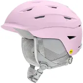 Smith - Dames skihelmen - Liberty MIPS Matte Pink Frost voor Dames - Maat 51-55 cm - Roze