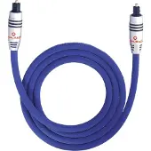 OEHLBACH Toslink Audio Aansluitkabel [1x Toslink-stekker (ODT) - 1x Toslink-stekker (ODT)] 3.00 m Blauw XXL Series 80