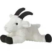 Aurora Knuffel Mini Flopsie Geit wit 20.5 cm
