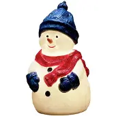 Konstsmide 4249-000 Acryl figuur Sneeuwpop Warmwit LED Wit