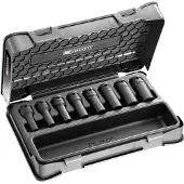 Facom NSTXL.J8APB Dopsleuteladapterset 1/2 (12,5 mm) 8-delig