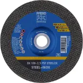 PFERD TOOLS EH 180-2,5 PSF STEELOX 61726326 Doorslijpschijf gebogen 180 mm 25 stuk(s) RVS, Staal