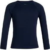 Icebreaker Ondershirt Kids 200 Oasis Crewe Midnight Navy-Maat 164