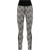 Kari Traa - Dames thermokleding - Anna High Waist Baselayer Pants Black voor Dames van Wol - Maat M - Zwart