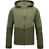 Black Diamond - Ski jassen - M Recon Stretch Shell Tundra Dark Moss voor Unisex van Nylon - Maat L - Groen