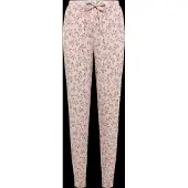 Hunkemoller Pyjamabroek kaki / rosé / oudroze / zwart