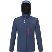 Millet Seneca Shield Hoodie softshelljas voor heren, blauw