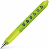 Faber-Castell Füllfederhalter Scribolino Medium (M), Grün Gelb