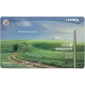 Lyra Graduate Permanent Set kleurpotloden 36 stuks