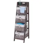 Mendler Schuine kast Shabby Chic bruin