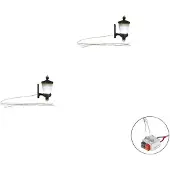 Woodland H0 Deurlamp Enkel WJP5655 2 stuk(s)