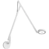 Rotaliana Wandlampe , dimbare, Wit, Woonkamer, Aluminium