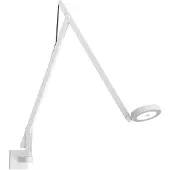 Rotaliana Wandlampe , dimbare, Wit, Aluminium
