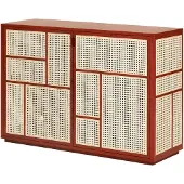 Design House Stockholm Air Ottoman Red