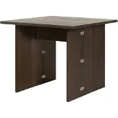 Design House Stockholm Flip Table Tafel Dark Oak | 90x90 cm