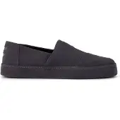 Toms Alpargata Premium Leer Heren Forged Iron Espadrilles