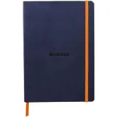 Rhodia Notitieboek Rhodia A5 lijn 80 vel 90gr nachtblauw