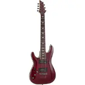 Schecter Omen Extreme 7 Black Cherry LH linkshandige elektrische gitaar