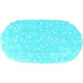 Overig Msv Antislipmat Galets - Licht Blauw - 39x99cm