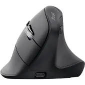 Trust Vyran Ergonomische muis Draadloos Optisch Zwart 8 Toetsen 4800 dpi Ergonomisch