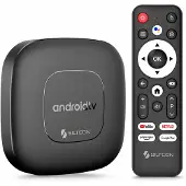 Siltcon TV Box Android 4K & 8K HDR 16GB Zwart