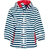 Playshoes Mantel 'Maritim' donkerblauw / rood / wit