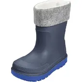 Playshoes Regenlaarzen marine / grijs / lichtgrijs