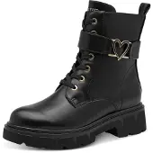 Marco Tozzi Dames Enkellaarsje 2-25247-47 001 F-breedte Maat: 39 EU