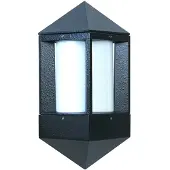 Albert Zwarte buitenlamp wand Triangle 31cm