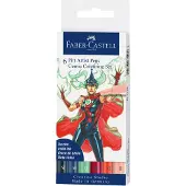 Faber-Castell tekenstift - Pitt Artist Pen - Comic - 6-delig - FC-267196