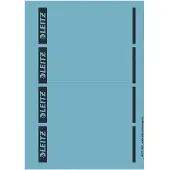 Leitz Rugetiket Zelfklevende Printbare Rugetiketten A4 Blauw 6.15 x 19,2 cm 25 Vellen à 4 Etiketten