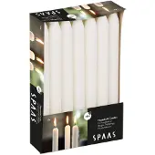 Spaas Dinerkaarsen Wit 14 stuks