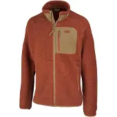 Helly Hansen Panorama Pile Block, fleecejack, heren, bruin