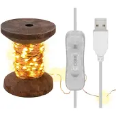 Goobay LED Light Chain "Yarn Bobbin", small